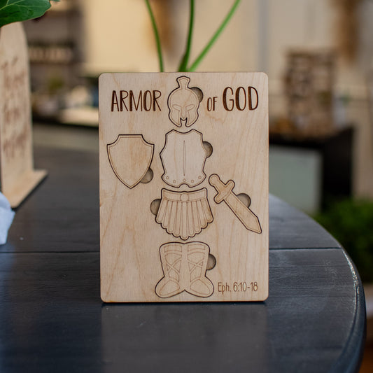 Armor of God Wood Puzzle