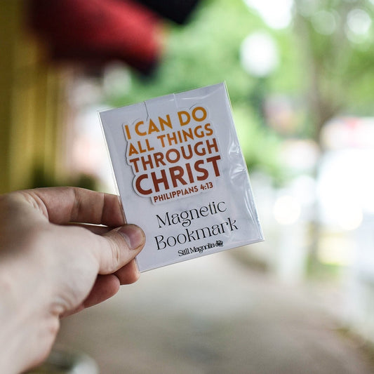 I Can Do All Things Through Christ  - Magnetic Bookmark
