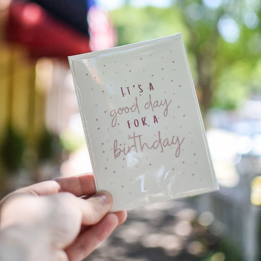 It's A Great day For A Birthday - Card