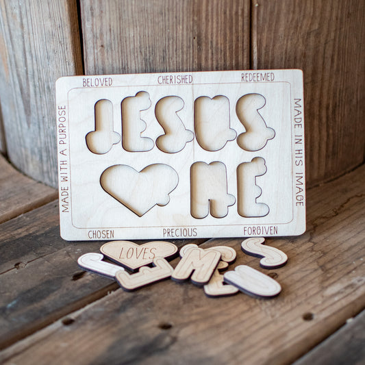 Jesus Loves Me Puzzle