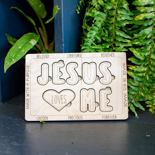 Jesus Loves Me Puzzle