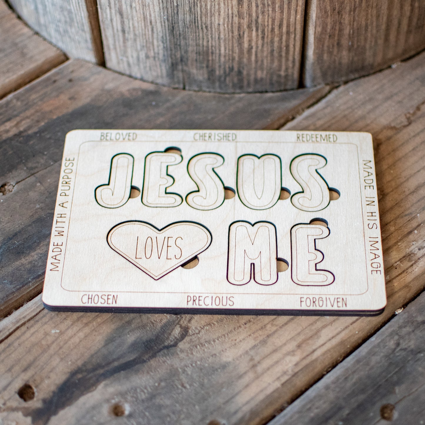 Jesus Loves Me Puzzle