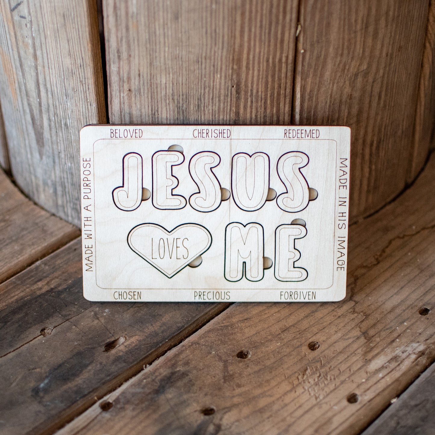 Jesus Loves Me Puzzle