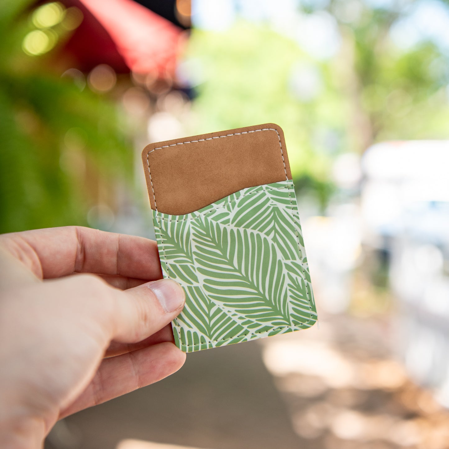 Leafy Luxe - Phone Wallet
