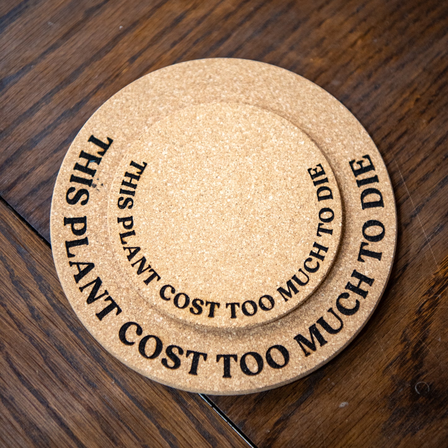 This Plant Cost To Much To Die - Plant Pot Coasters