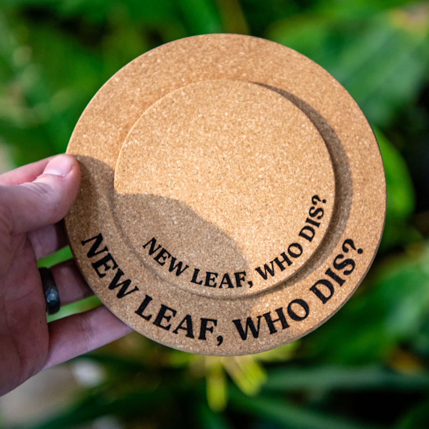 New Leaf, Who Dis? - Plant Pot Coasters