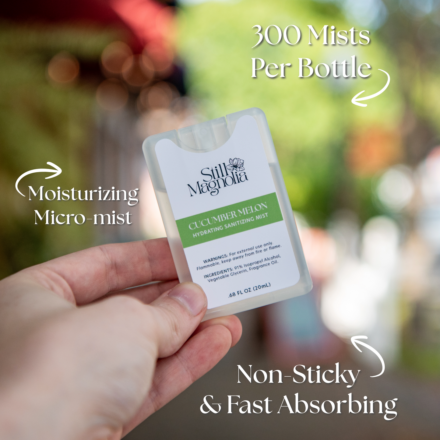 Cucumber Melon - Hydrating Sanitizing Mist