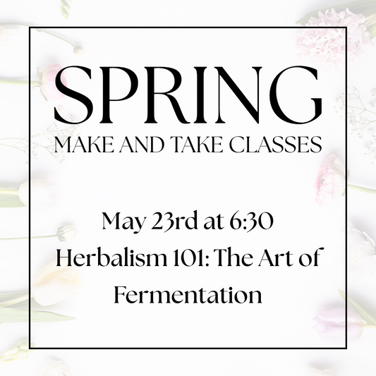 Herbalism 101: The Art of Fermentation