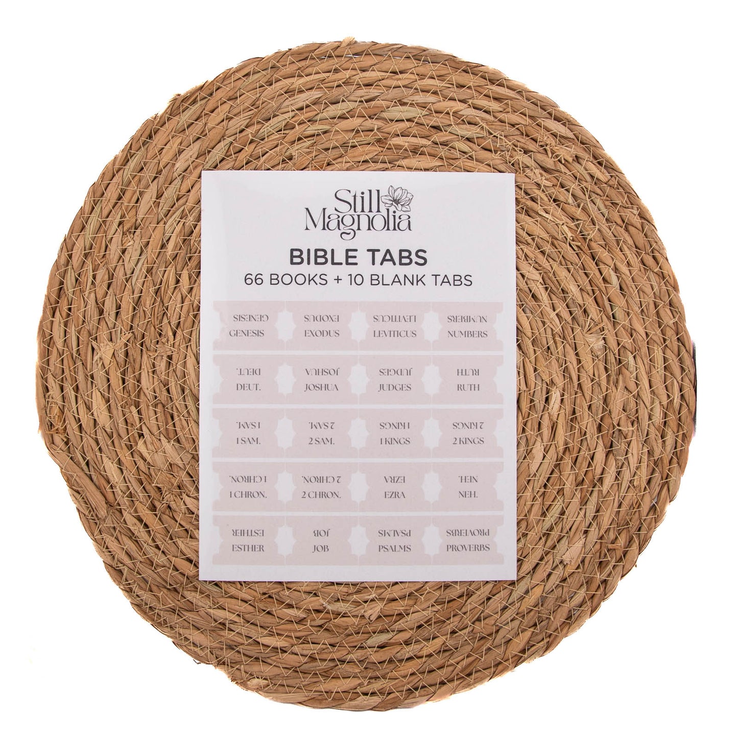 Bible Tabs - Cream