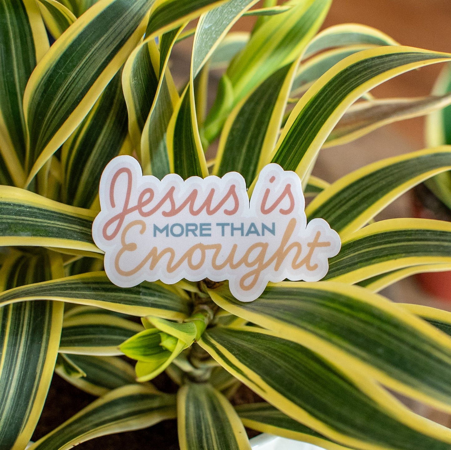 Jesus is More Than Enough - Sticker