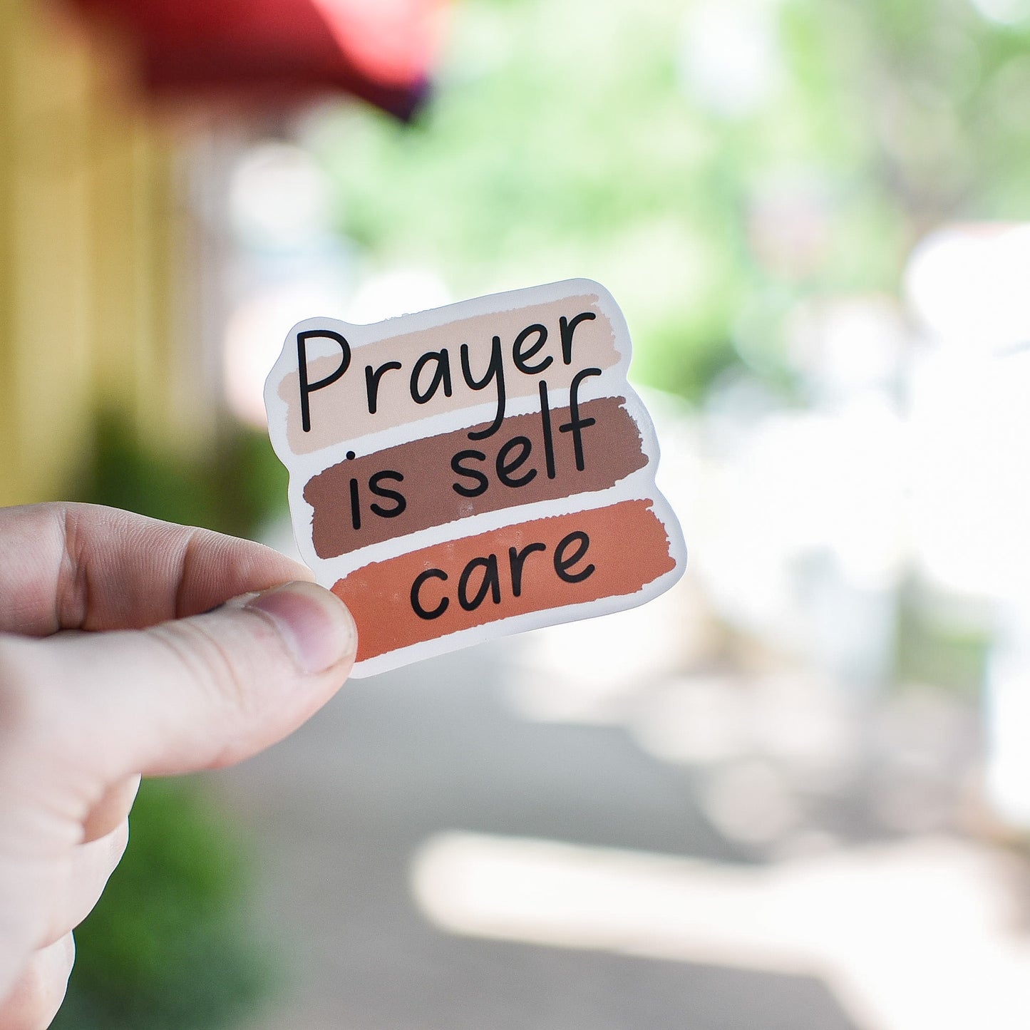 Pray is selfcare - Sticker