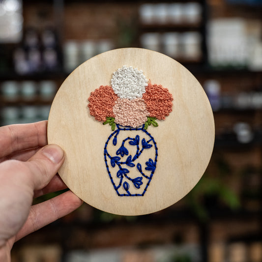 Hydrangea Embroidery Kit