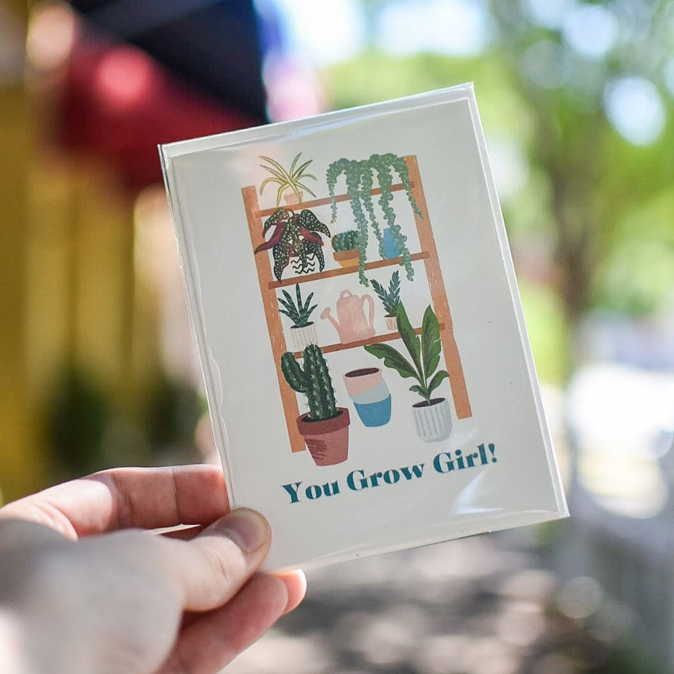 You Grow Girl - Card