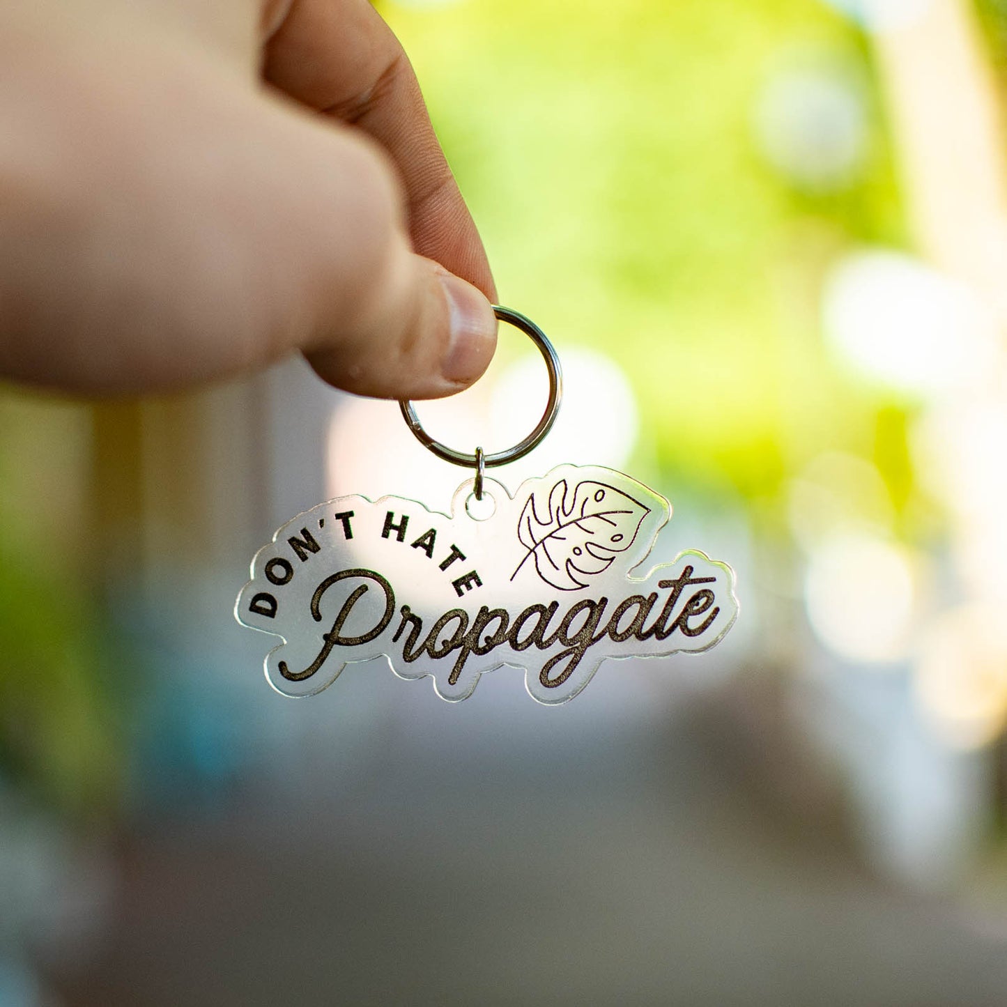 Don't Hate Propagate - Keychain