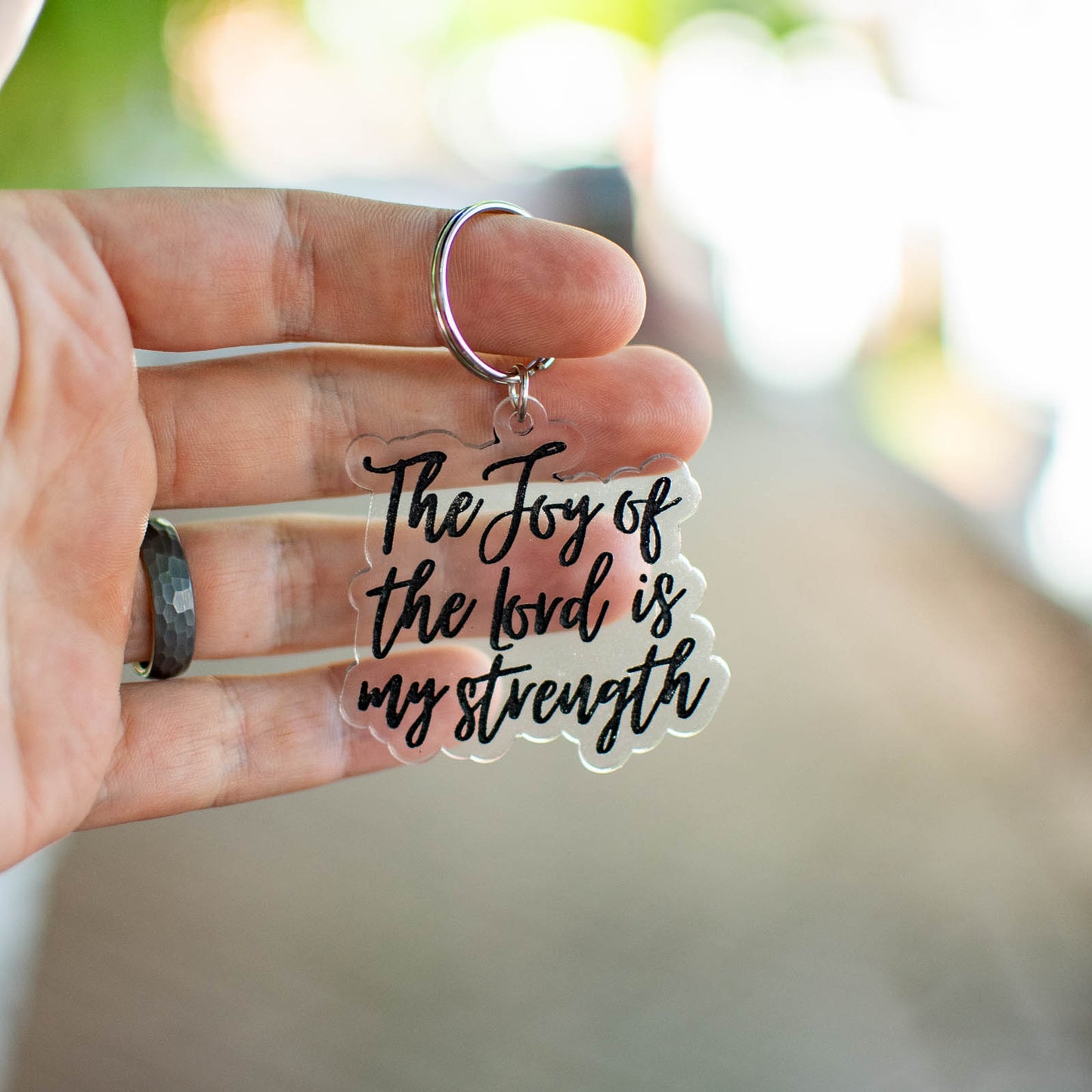 The Joy Of The Lord - Keychain