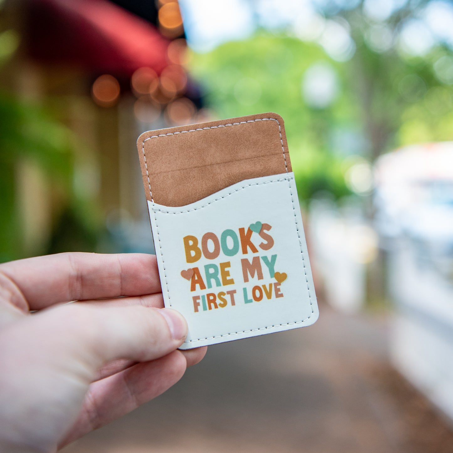 Books Are My First Love - Phone Wallet