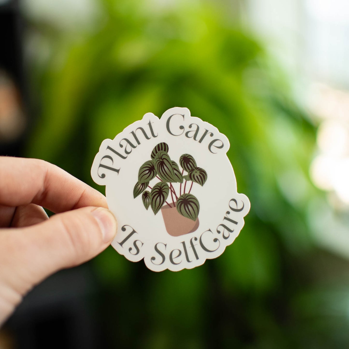 Plant Care is Selfcare - Sticker