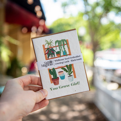 wildflower seed cards You Grow Girl
